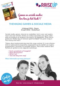 Themadag Gamen & Sociale media